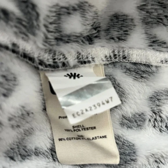 Ugg Women's Top Daisy Fleece Cotton Blend V-neck Long Sleeve Sweater Size S - Picture 11 of 13